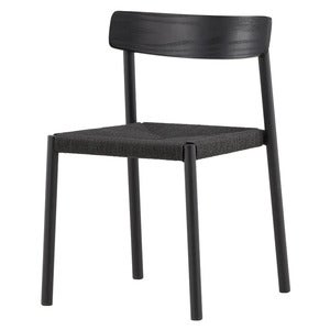 Malmön Matstol Svart