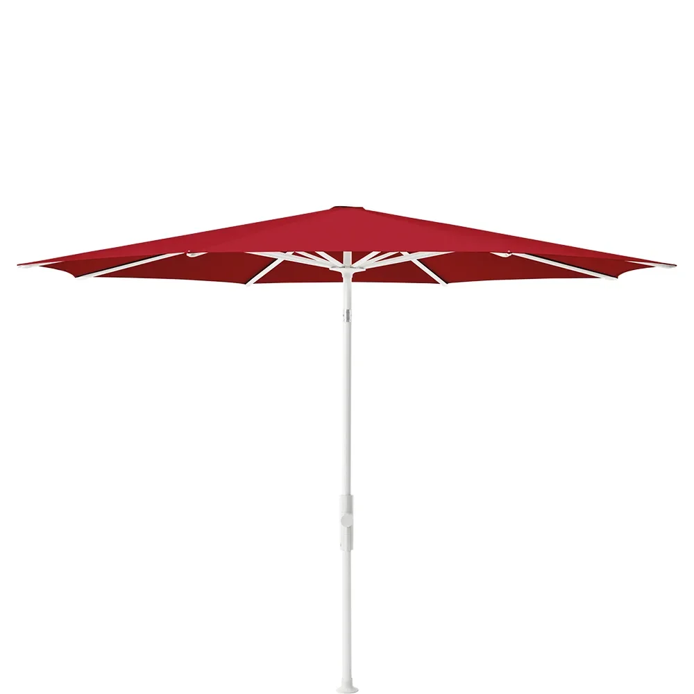 Glatz, Twist 330 cm parasoll matt white Kat.5 646 Rubino