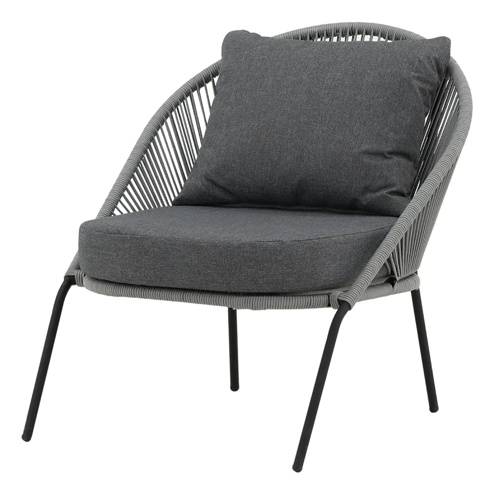 venture design, lindos fåtölj grå