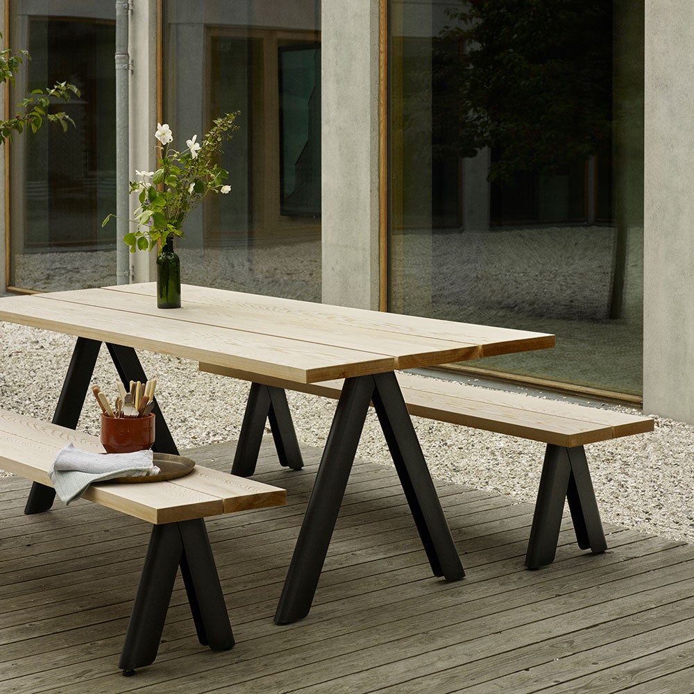 Overlap matbord Anthracite Black