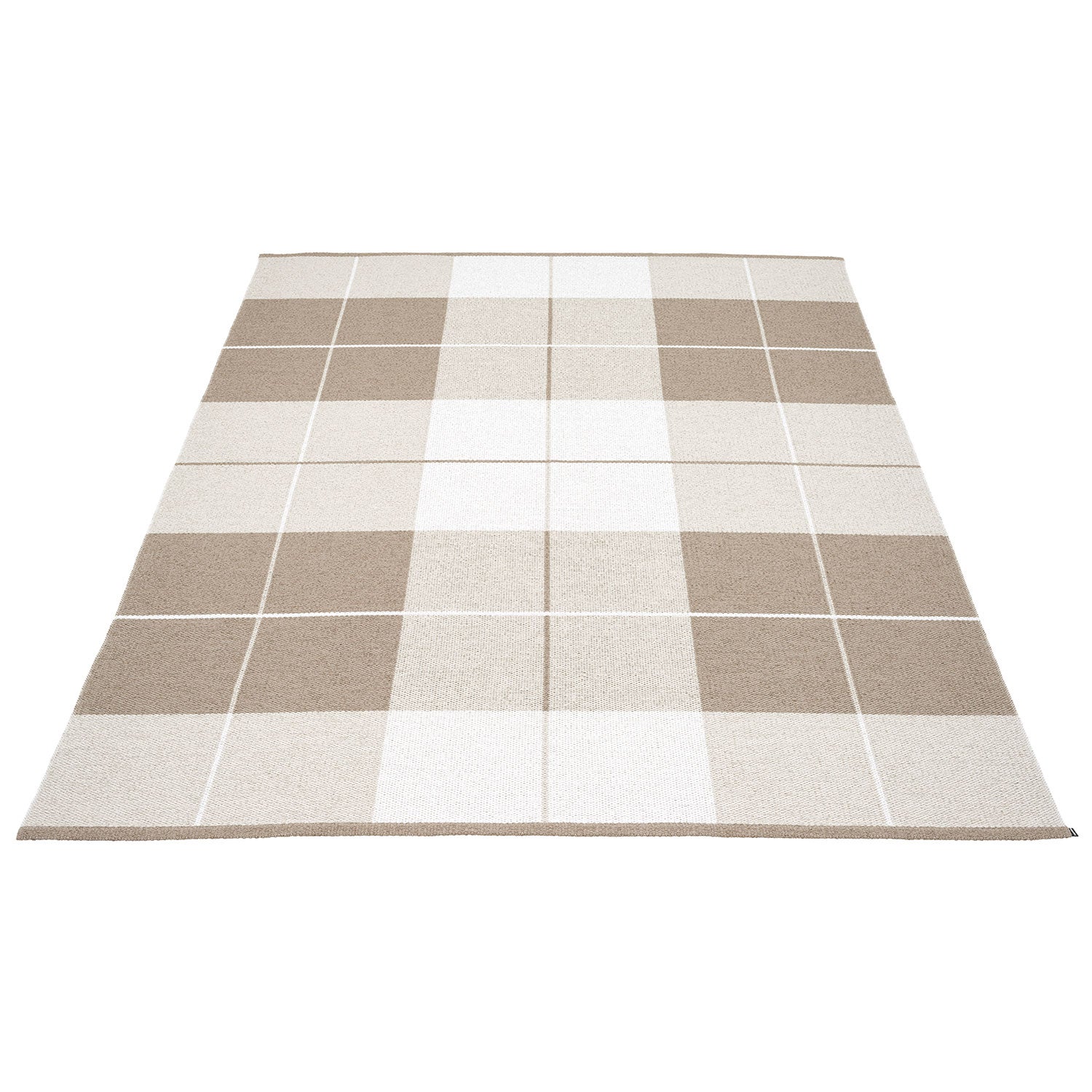 Pappelina, Ed matta 180x260 cm dark linen / fossil / white