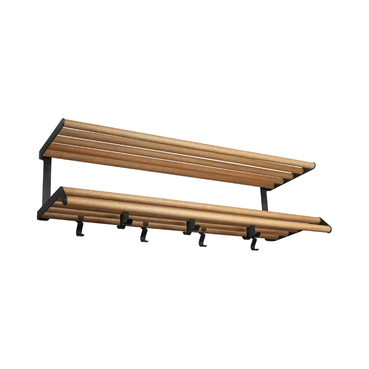 Tamburin hatthylla 60 cm Ek Svart