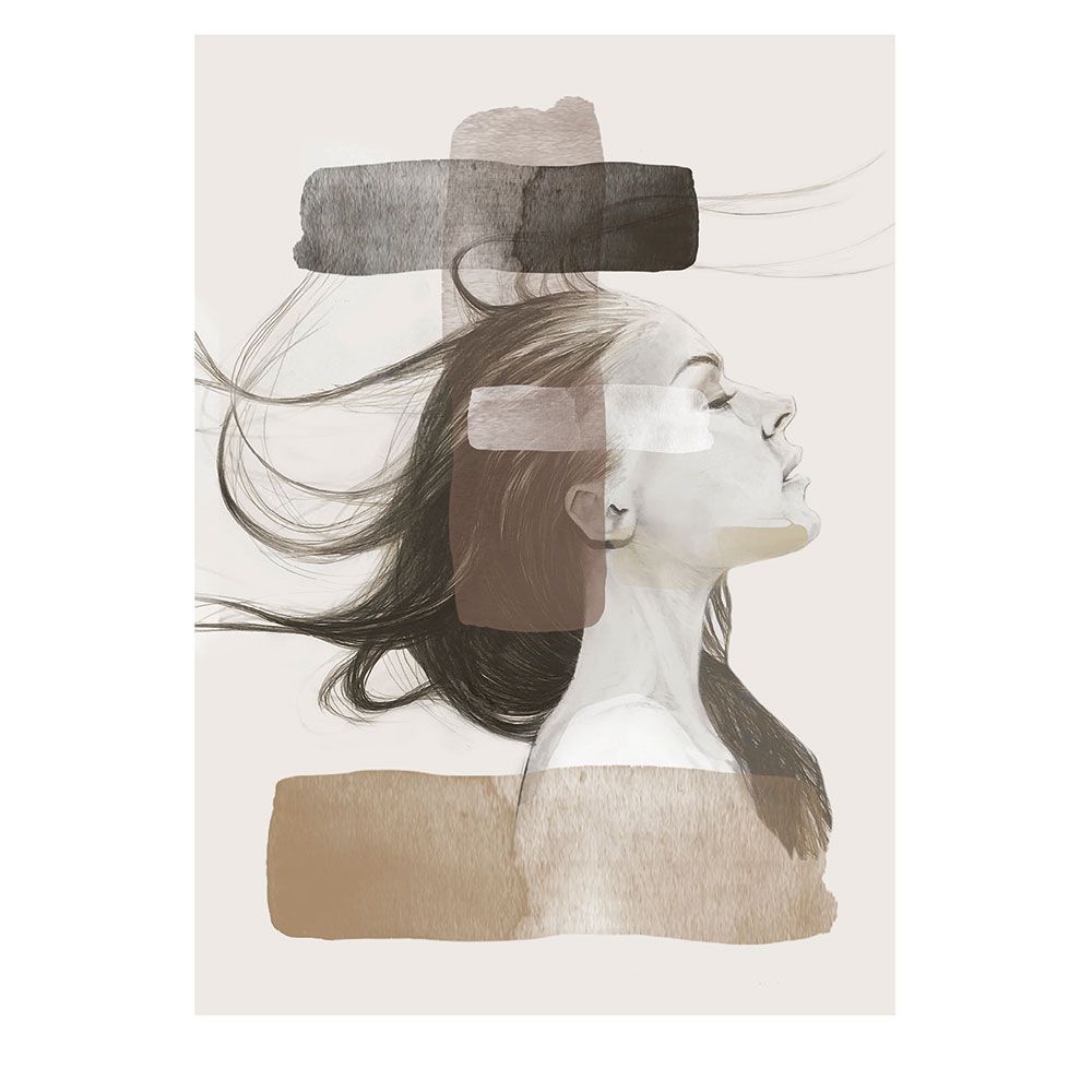 Anna Bülow, Anna Bülow poster  Air Autumn 30x40 cm