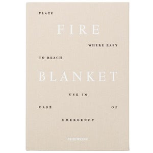 Brandfilt Beige