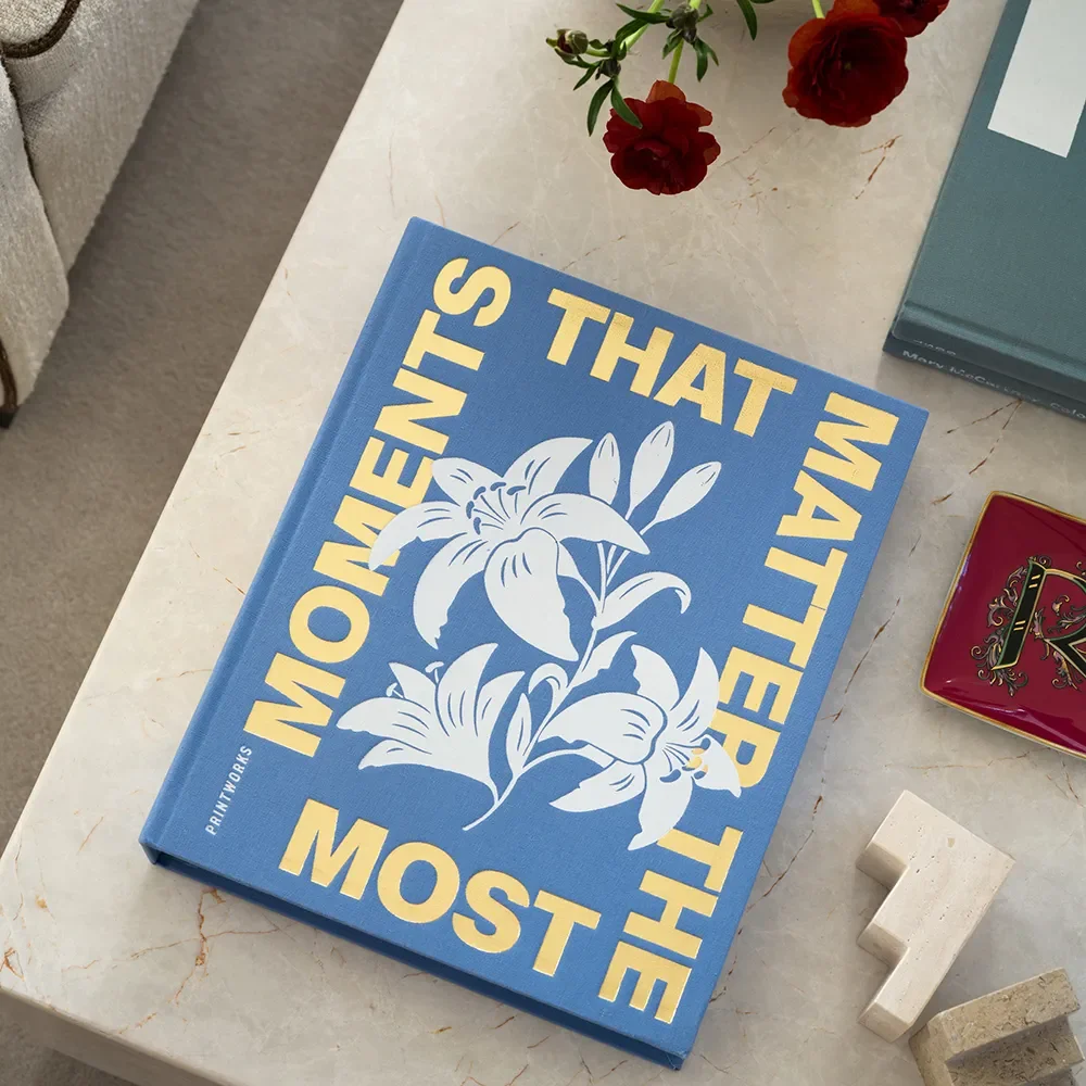 Fotoalbum - Moments that Matters the Most Blue