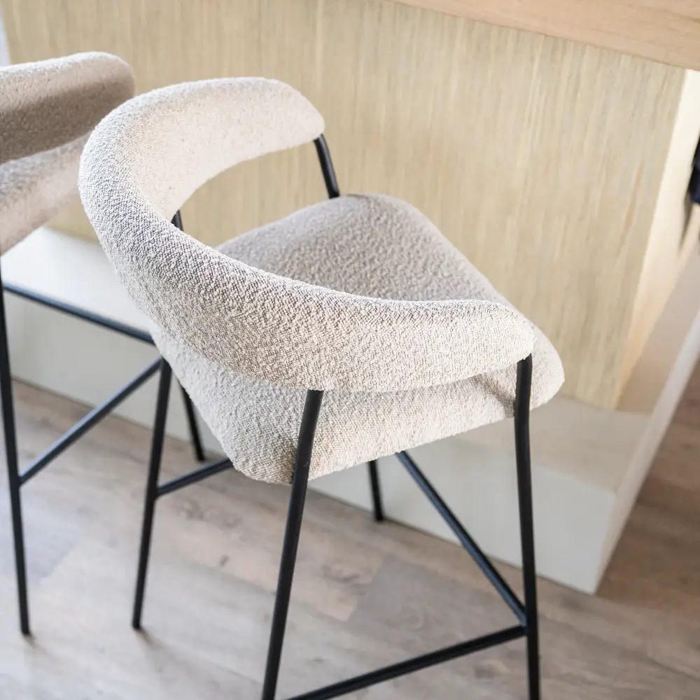 Luka Barstol - taupe Copenhagen
