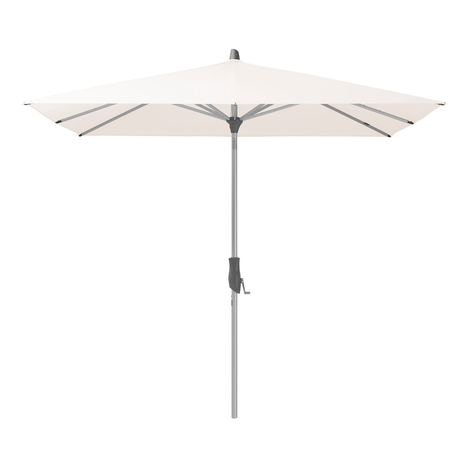 Glatz Alu-twist parasoll 240×240 cm cm kat.4 453 vanilla