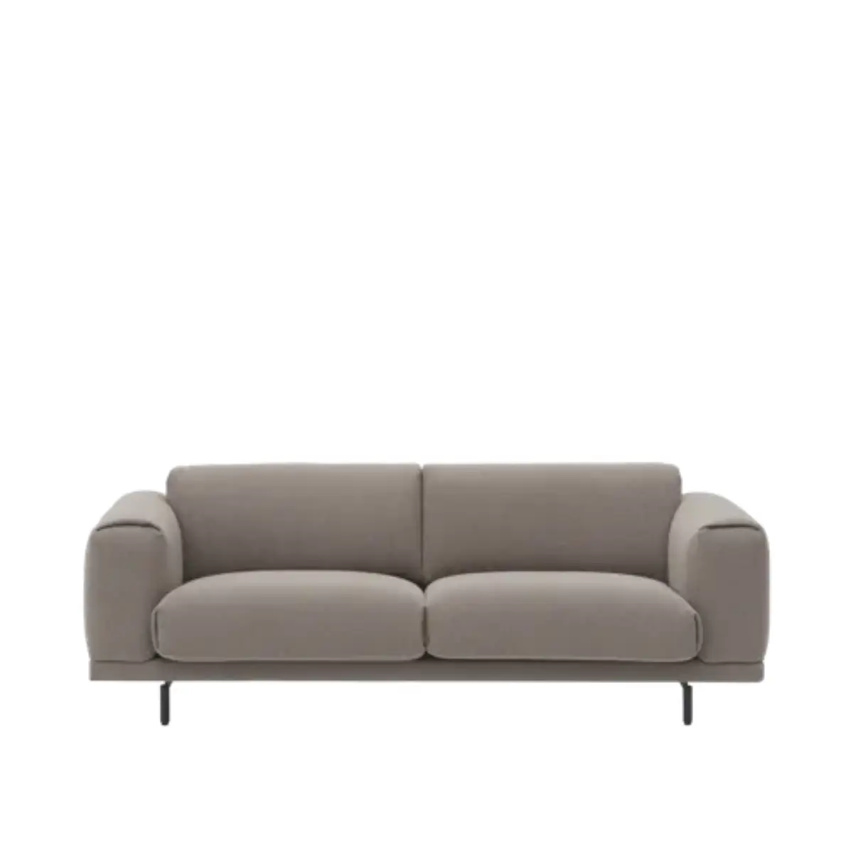Muuto, Rest 3-sist soffa - Hearth 6 / Black