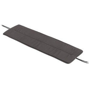 Linear Steel Bänkdyna 110x34 cm Dark Grey 