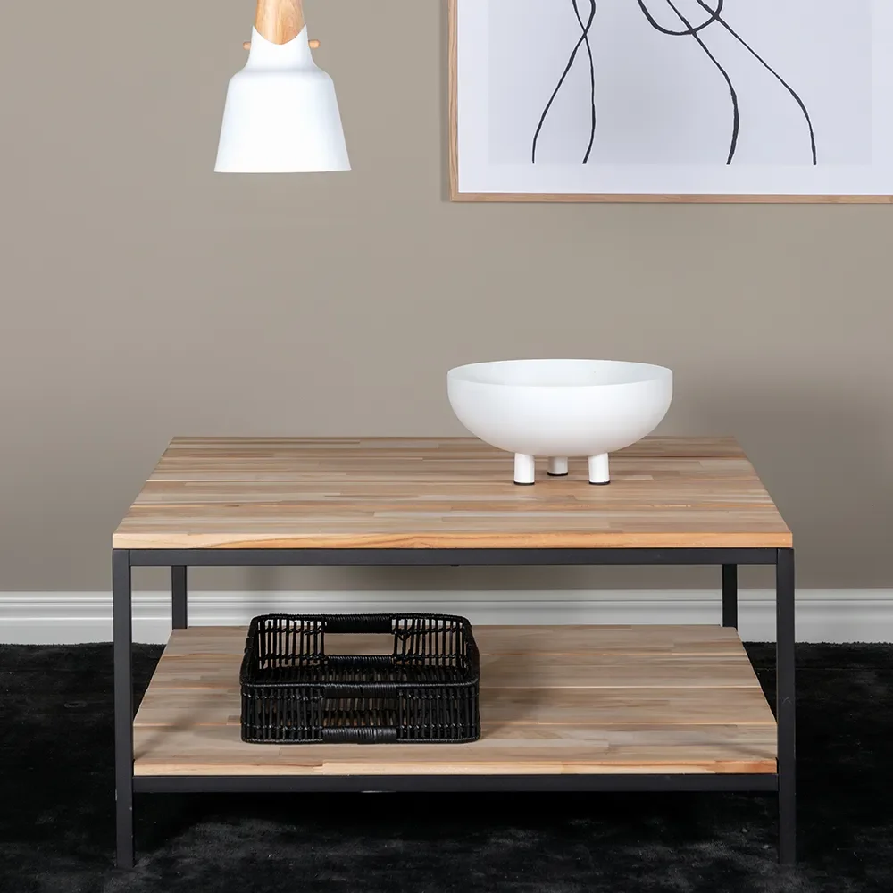 Cirebon Soffbord 80x80 cm teak