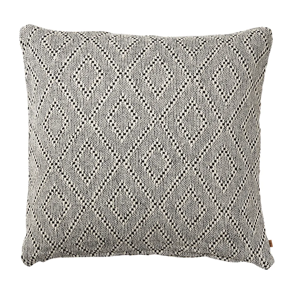 Affari of Sweden, ANNA kuddfodral beige/svart 50x50 cm