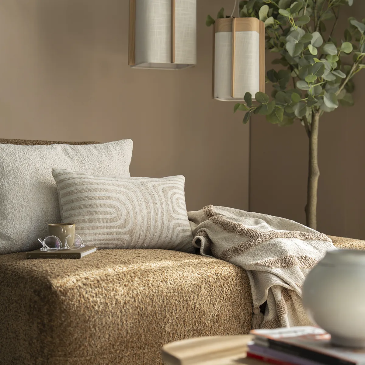 Prydnadskudde Arlo 30x50 cm Beige
