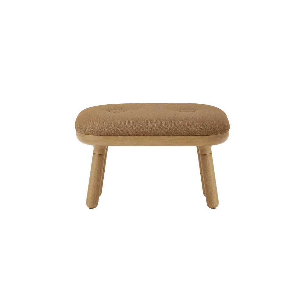 Umage, Paff Låg Pall Ek/Sugar Brown