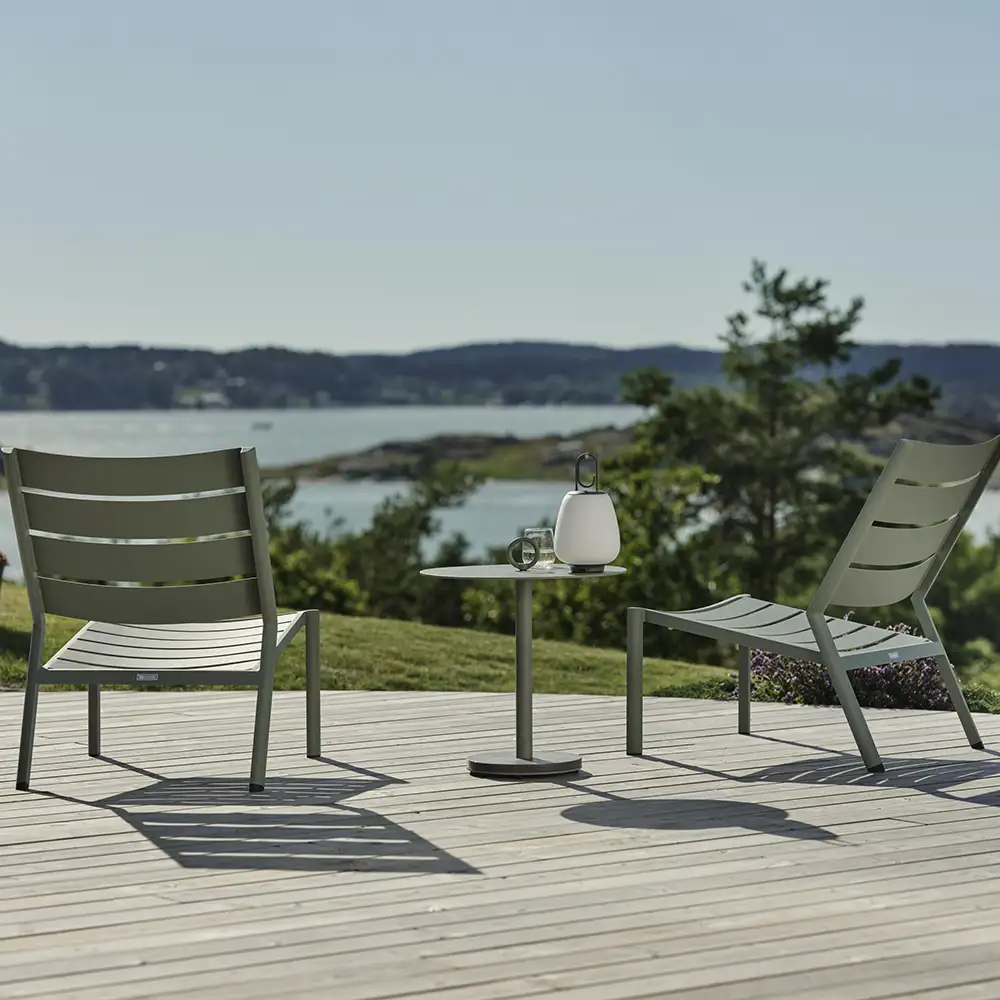 Niobe sidobord 50 cm dusty green 