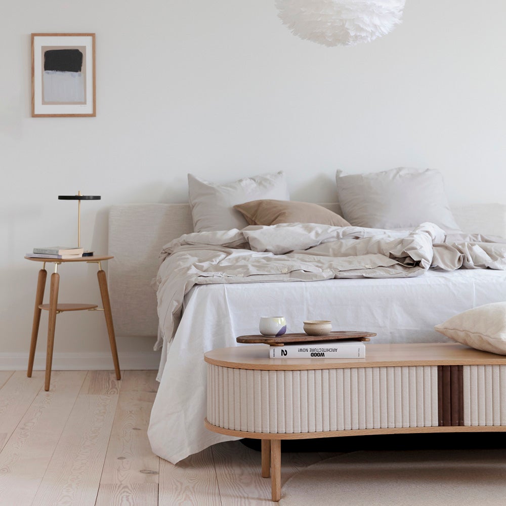 Audacious TV-bänk Ek/White Sands