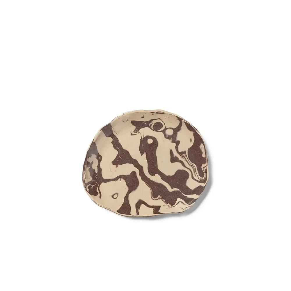 Ferm Living, Handgjord Tallrik Ryu 26cm