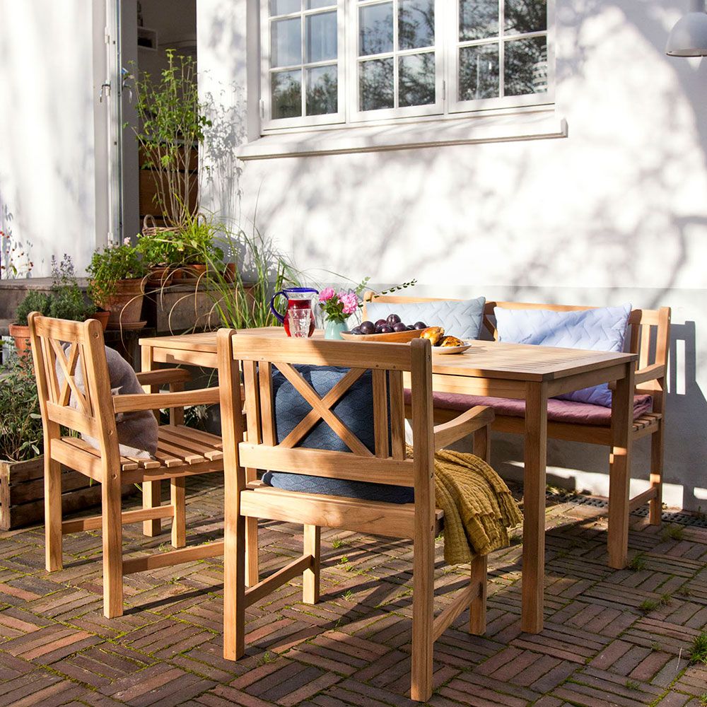 Alternativ bild 1 för Cinas, Rosenborg bord 80x165 cm teak