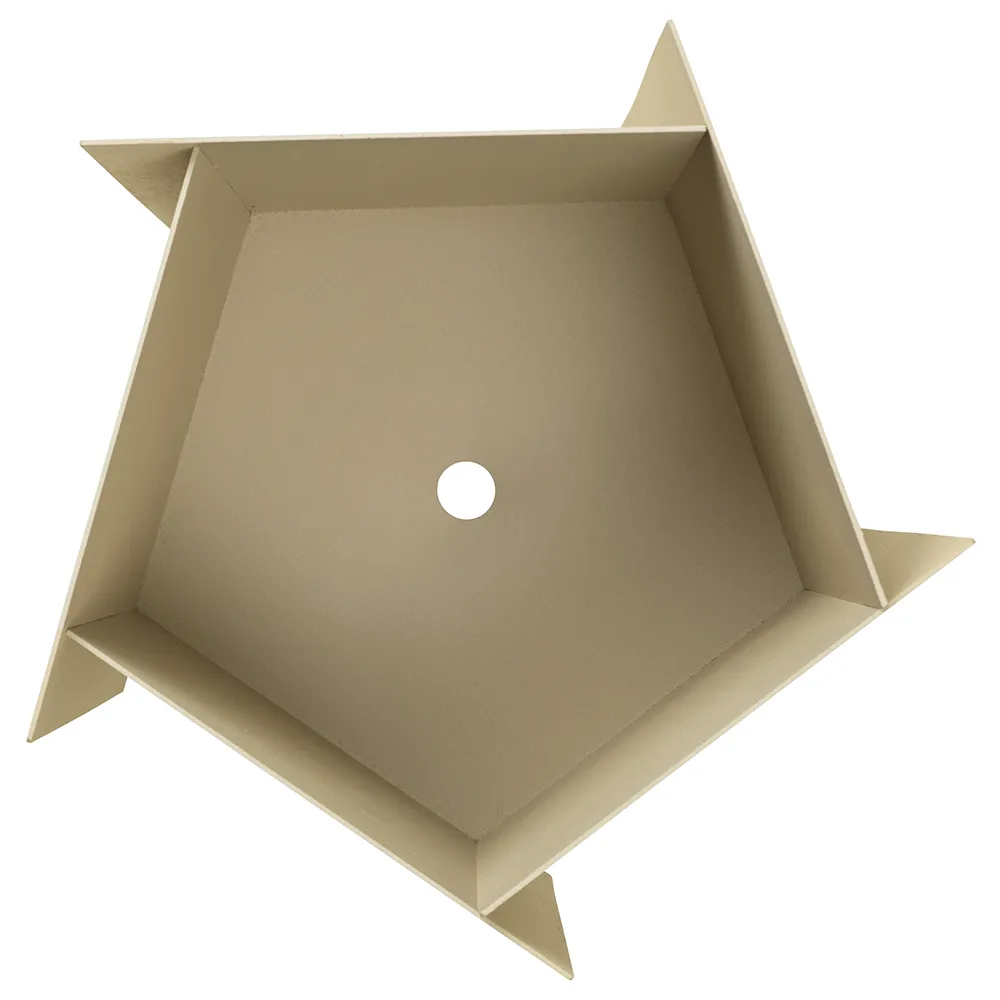 Alternativ bild 1 för Ferm Living - Fragma Planter - Blomkruka - H39 - Cashmere - W27.5 x D27.5 x H39 cm