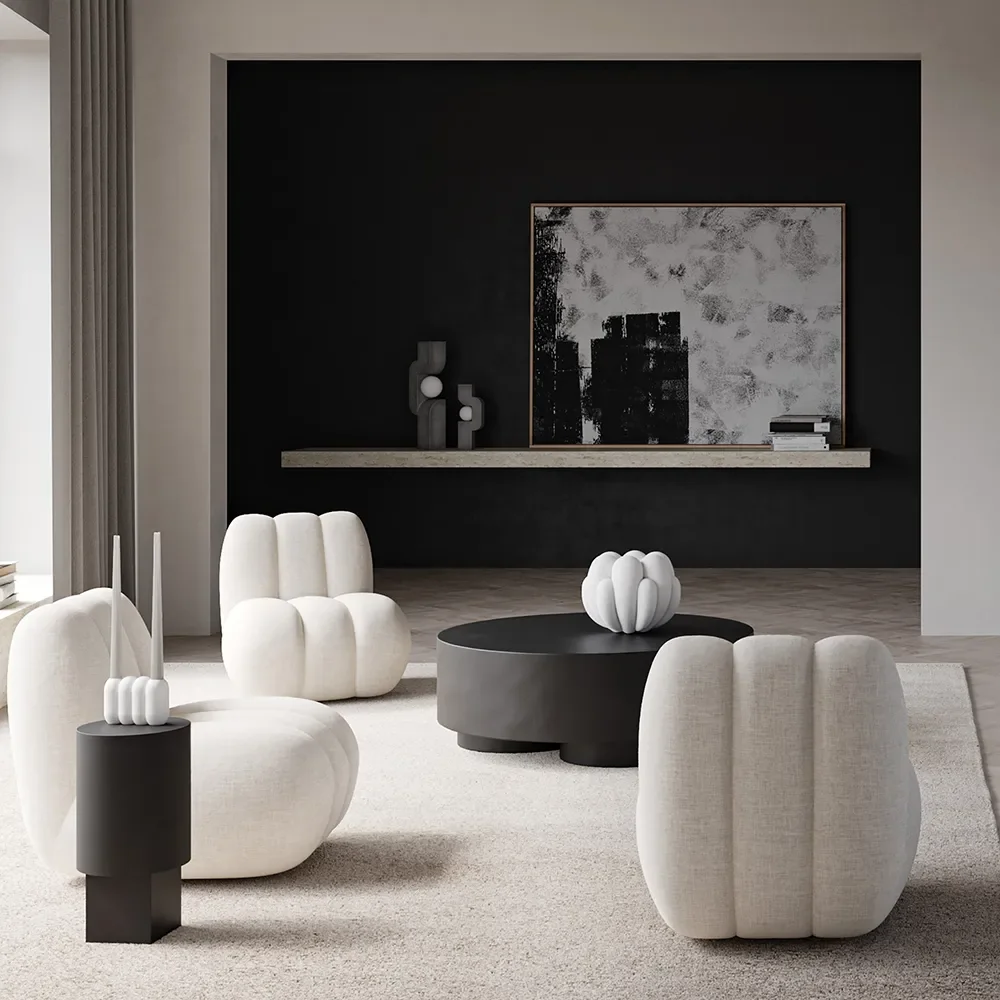 Big Foot Soffbord stort  - Coffee