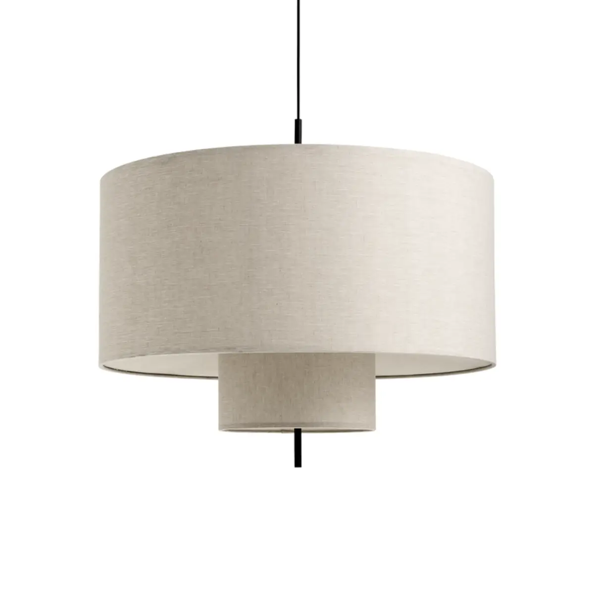 New Works, Margin Pendellampa Ø90 Beige Canvas