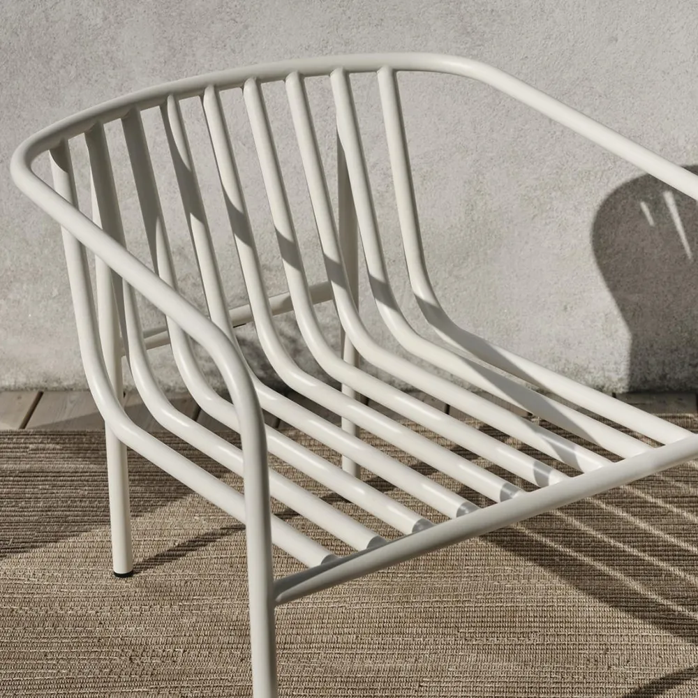 Bendt Fåtölj Teddy Beige/Pearl White