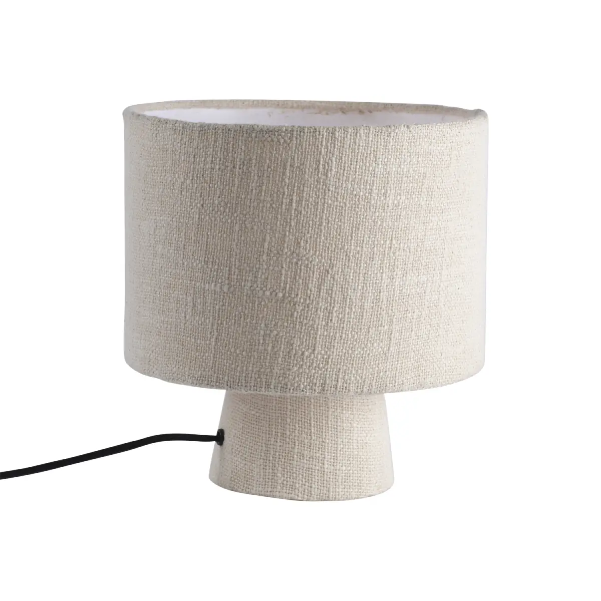 Affari of Sweden, SONNY Bordslampa offwhite Ø25xH27 cm