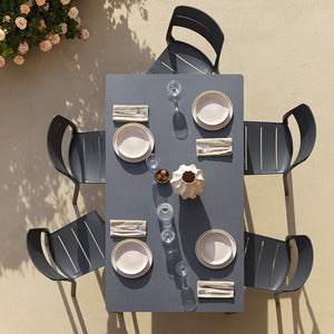 Piave bord 90x160 cm Tortora - Tortora 