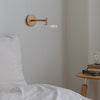 Asteria Wall Short Vägglampa Ø15 cm Pearl White