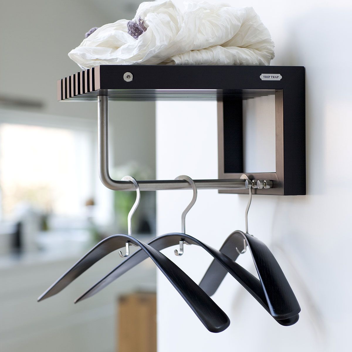 Cutter Klädhängare Svart Ek