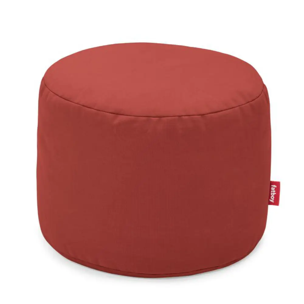 fatboy, point canvas recycled sittpuff merlot red