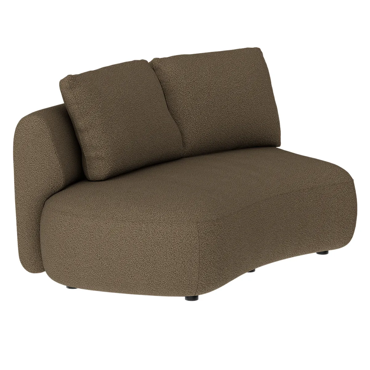 Dixon 2-sits sektion vänster Story mocca