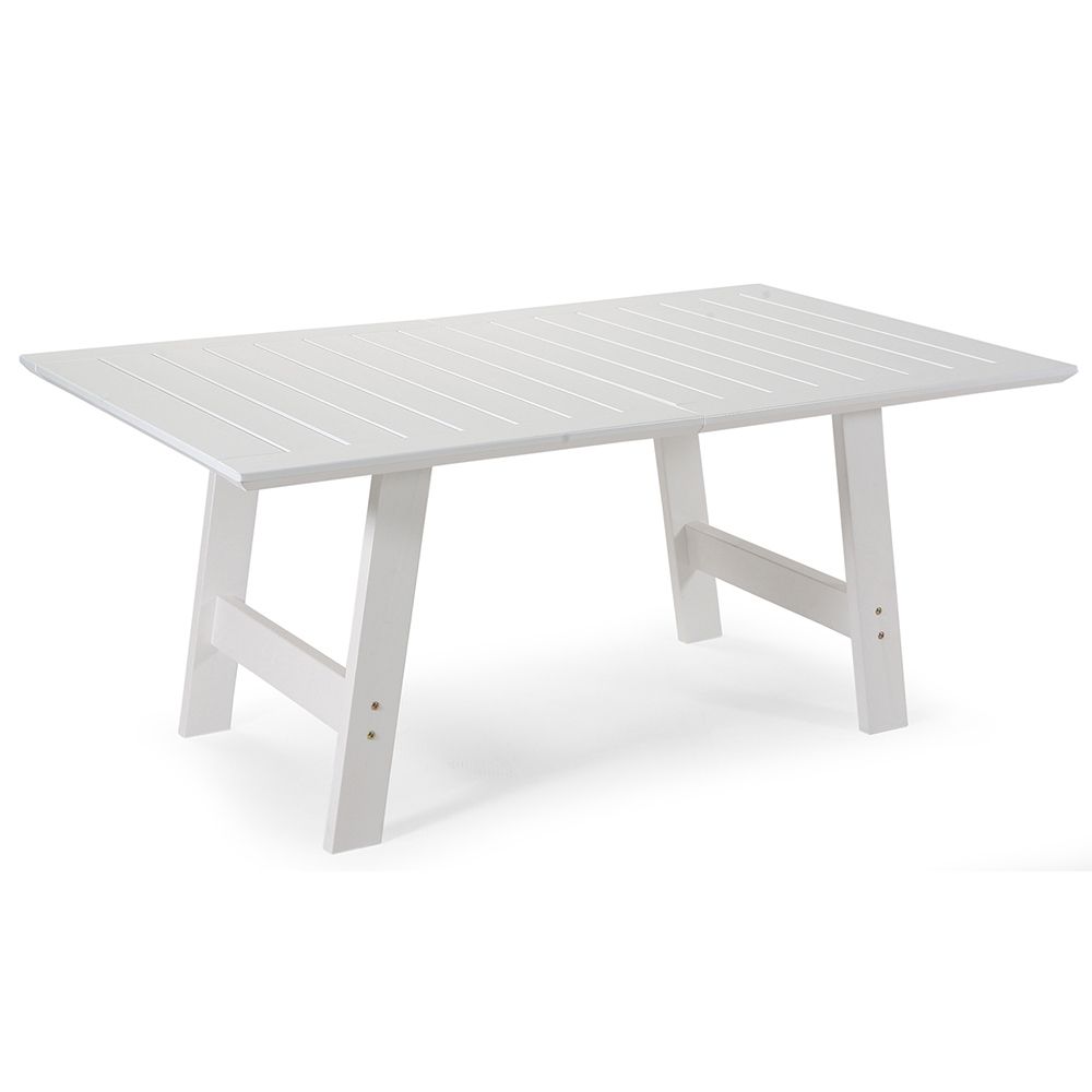 Hillerstorp, Matbord 100X165-225-285 Cm Vitt