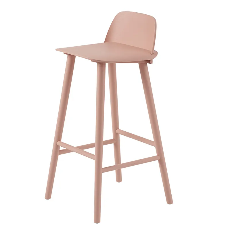 muuto, nerd barstol 75 cm - tan rose