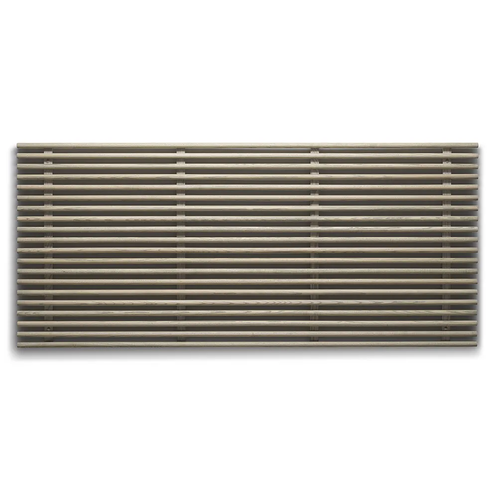 oscarssons möbel, zana sänggavel 124 cm gråoljad ask