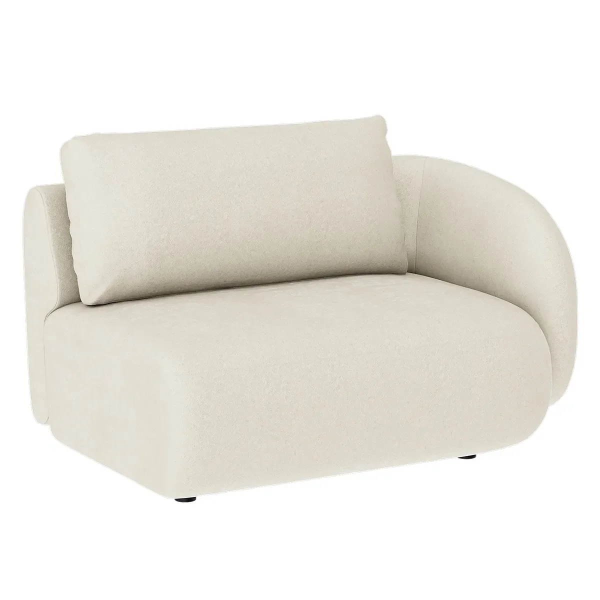 Artwood, Dixon 1,5-sits sektion höger Moment cream