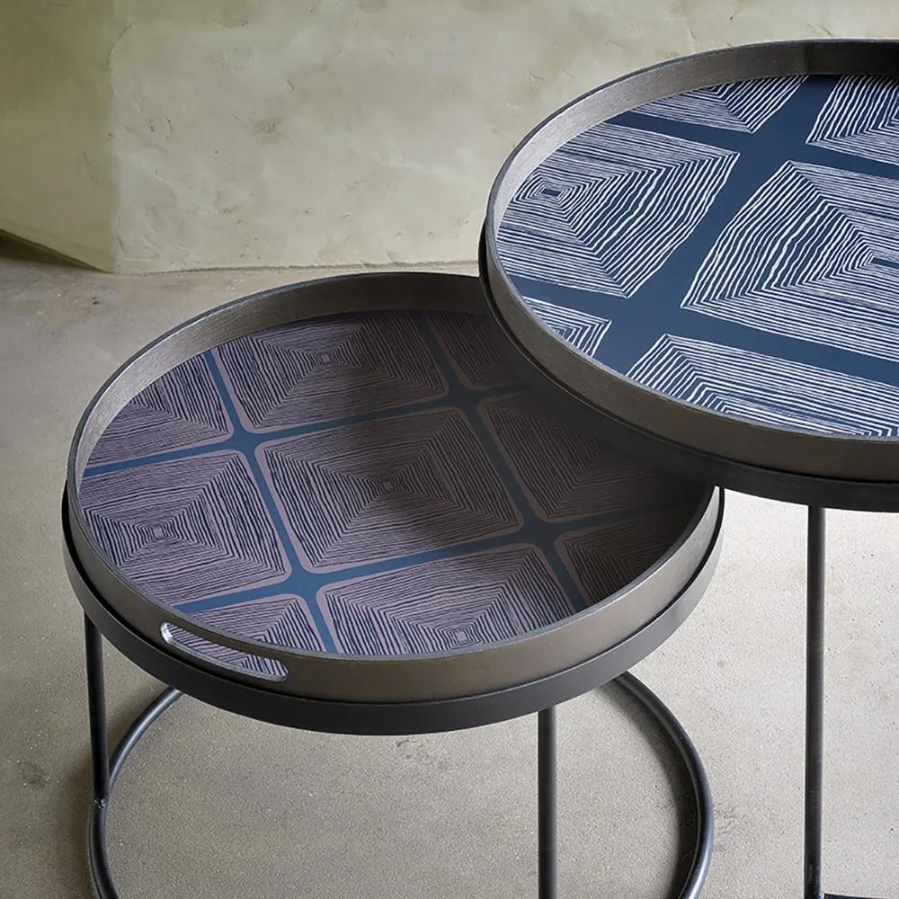 Linear Squares Bricka Ø61 cm