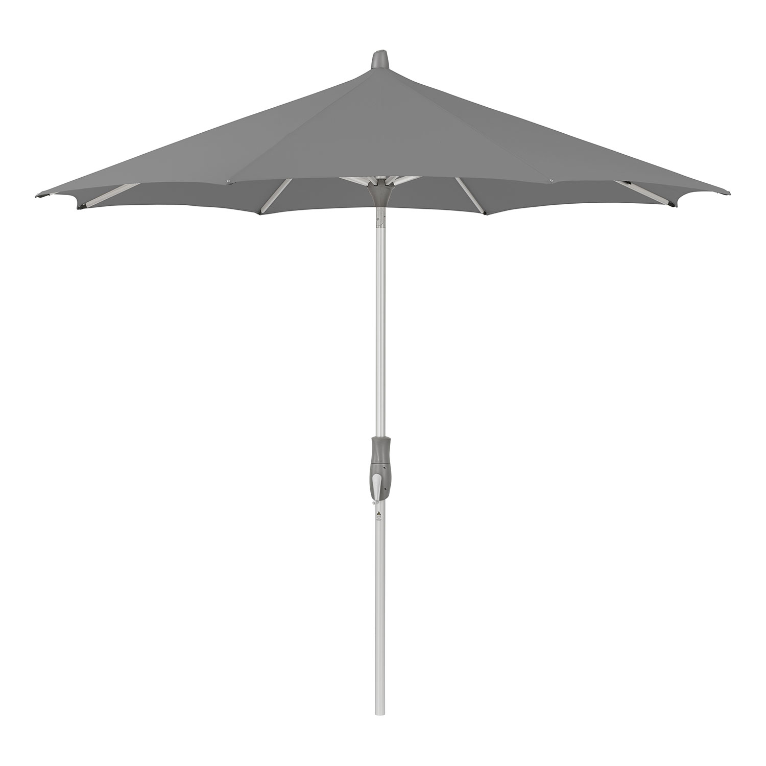 Alu-twist parasoll 330 cm kat.4 420 smoke