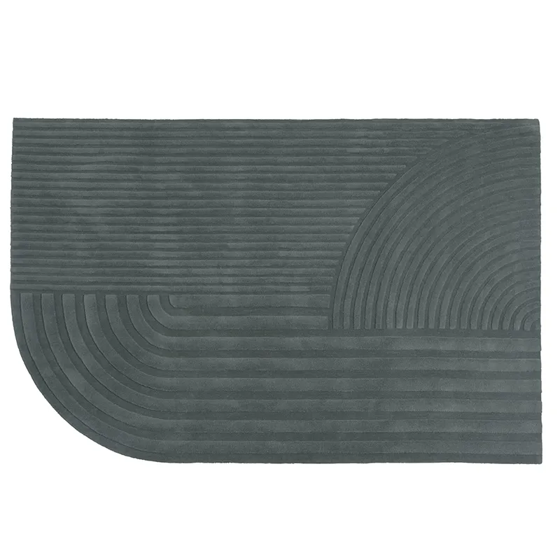 Relevo matta 200 x 300 cm - Dark Green