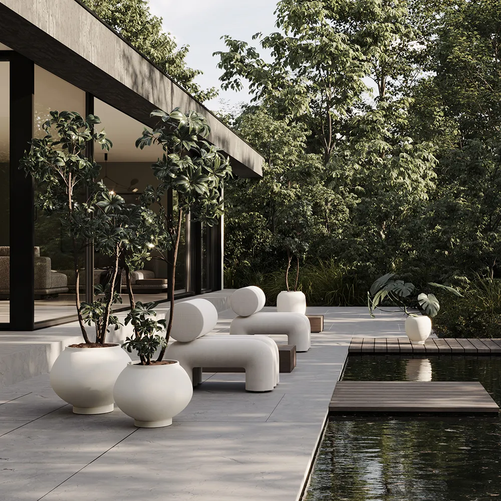 Foku fåtölj - Warm Ash