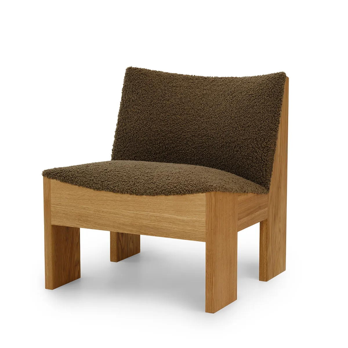 New Works, Fåtölj Tenon Natur Ek Mocha