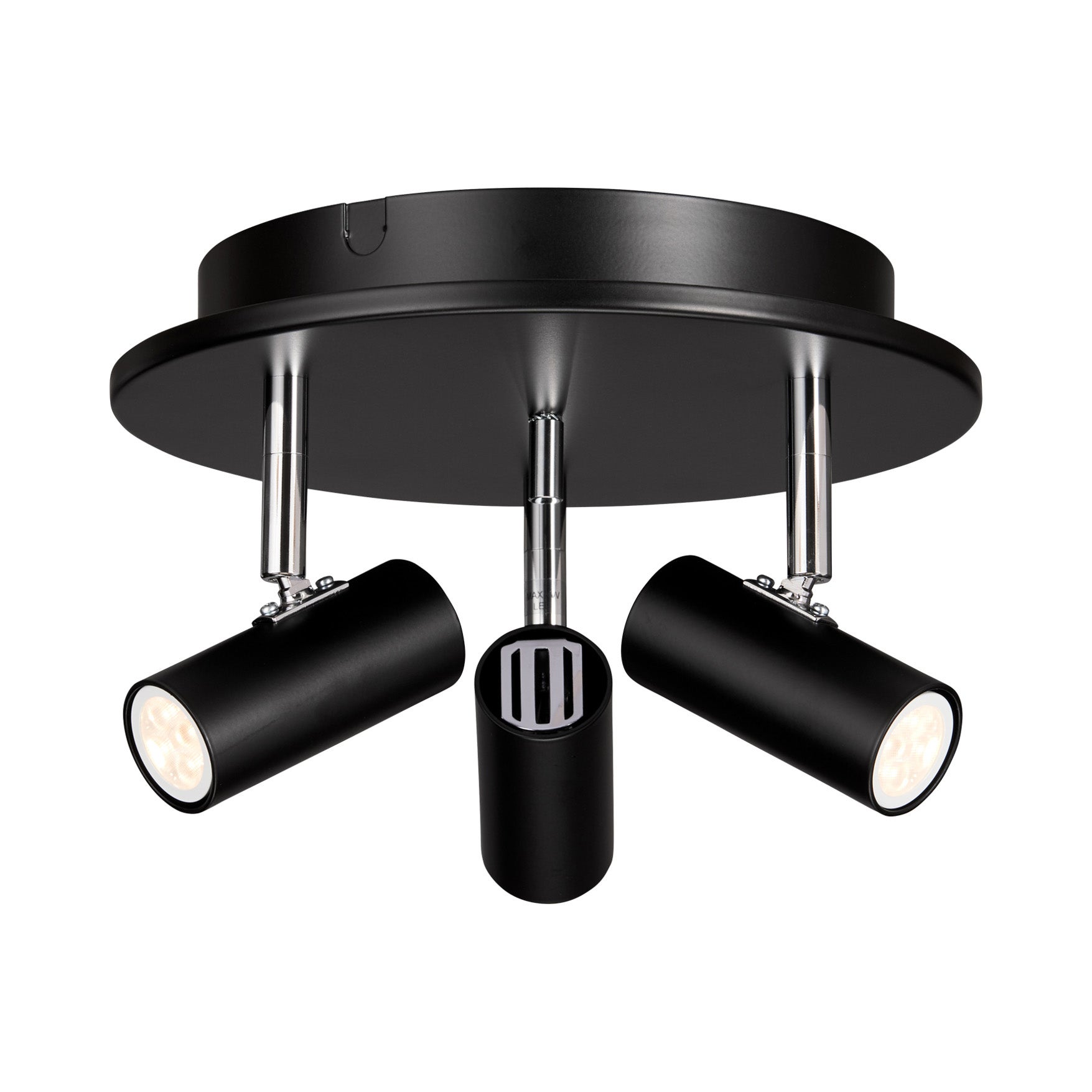 Belid, Cato Triospot Mattsvart Mr11 Inkl Ljuskälla