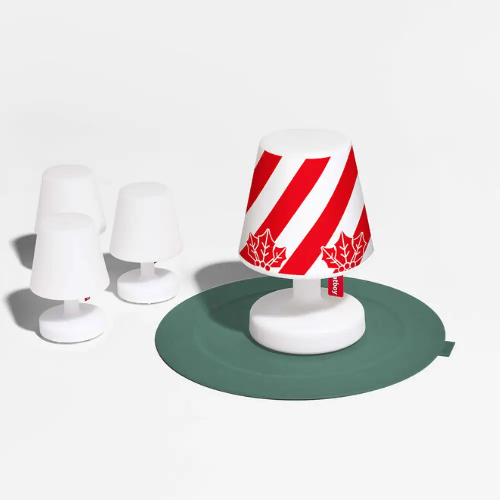 Xmas cooper cappie lampskärm stripemas