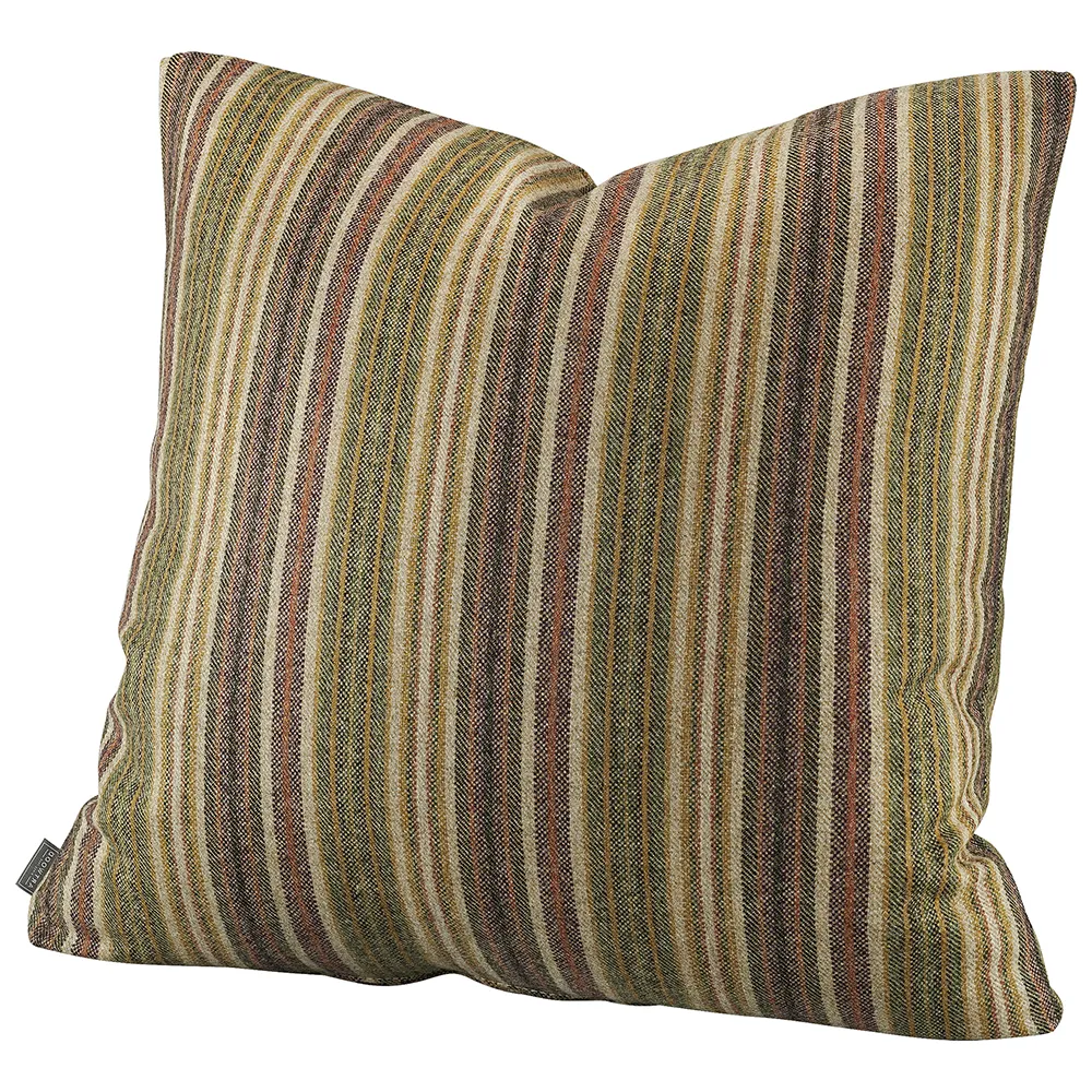 Glensdale Stripe Olive kuddfodral 50x50 cm