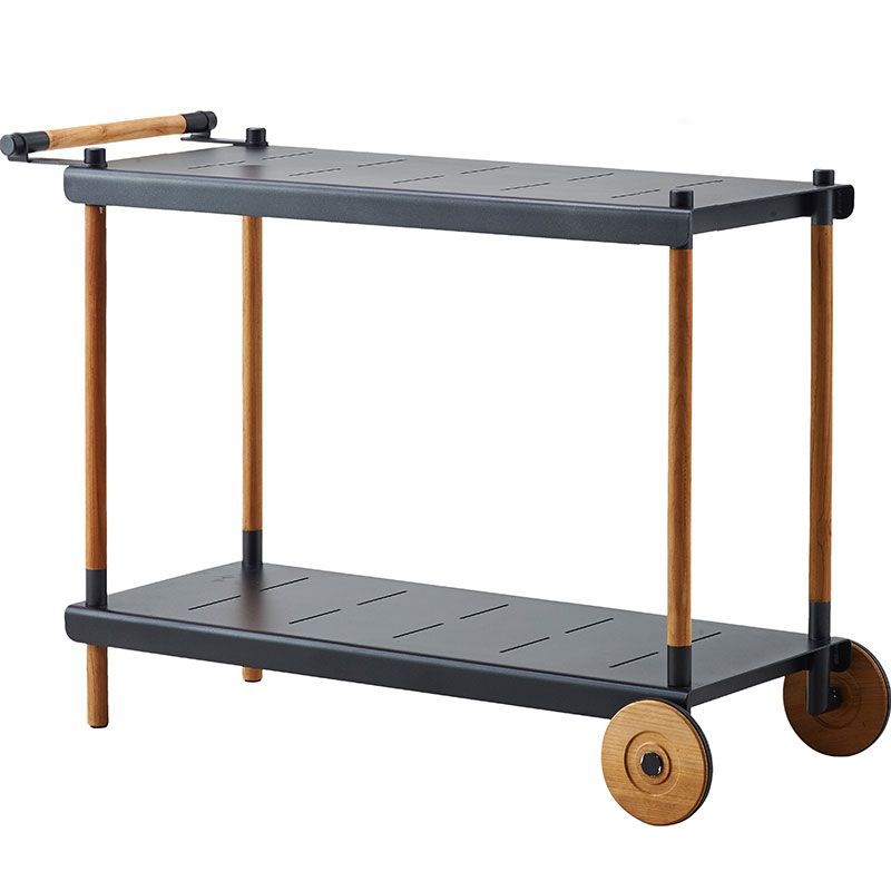 Cane-line, Frame Serveringsvagn Teak/Lava Grå