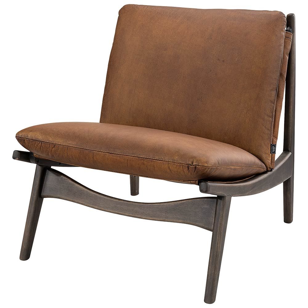 Artwood, Fåtölj Alyson Brunt Läder