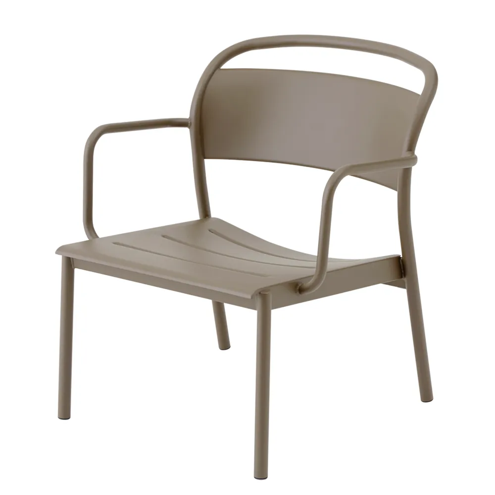 Muuto, Linear Steel F&aring;t&ouml;lj Taupe