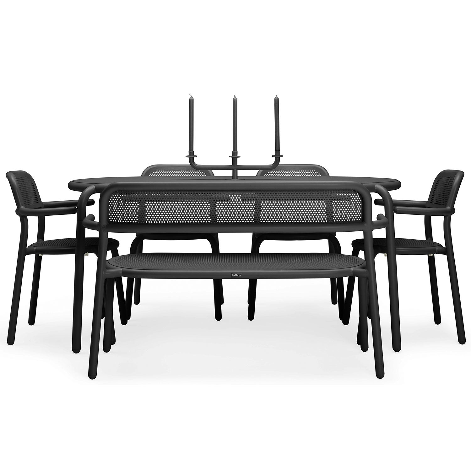 Toní tavolo trädgårdsbord anthracite 