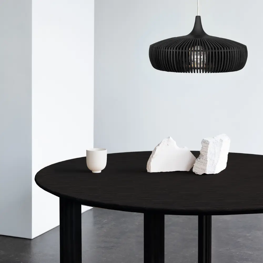 Comfort Circle Matbord Ø120 cm Black Oak