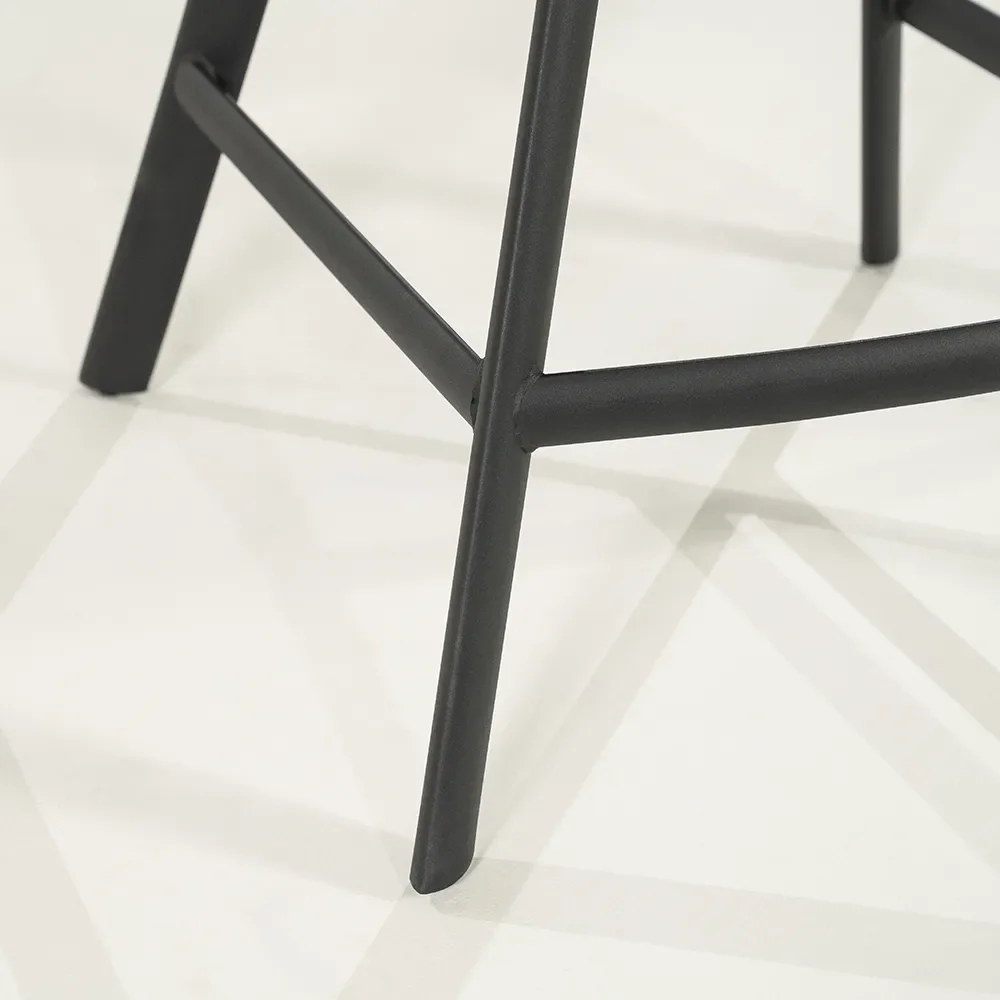 Bliss barstol med armstöd - taupe