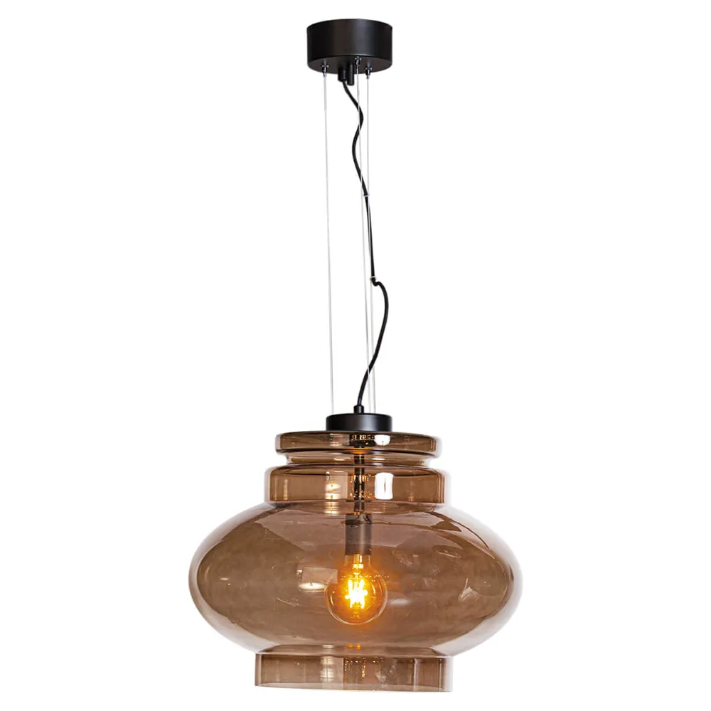 by Rydéns, Dolores taklampa Ø50cm Konjak